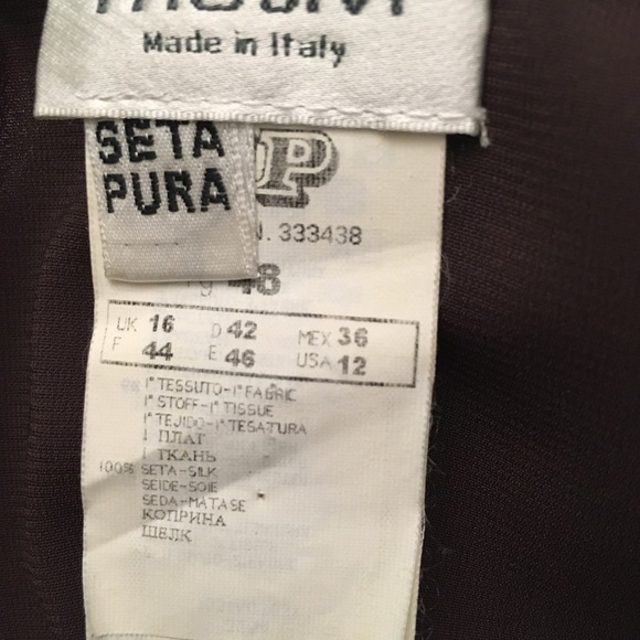 Gorgeous 100% silk skirt, made in Italy - Picture 3 of 4